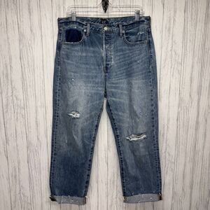 Womens Size 30 Gap Boyfriend Jeans EUC